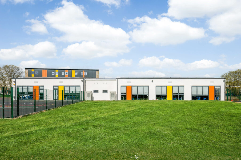 Samuel Ryder net zero school building exterior
