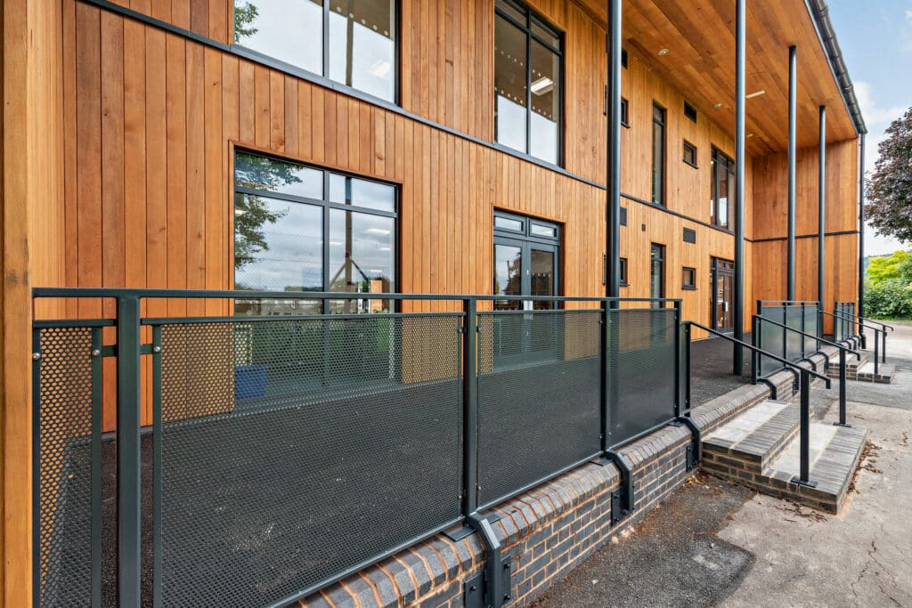 Modular classroom block completed onsite in 20 weeks
