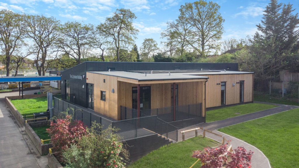 Our SEND building for the visually impaired at Woking High School