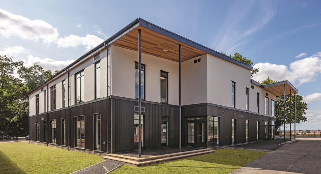 Ratcliffe College Timber Frame Modular Building