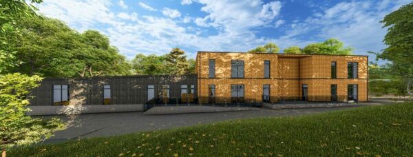 Ten classroom building for SEND with hygiene and sensory rooms designed by TG Escapes 