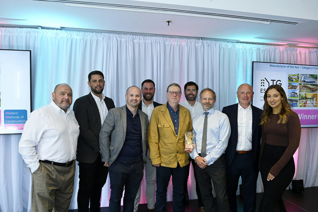 TG Escapes team winning at 2024 MMC awards